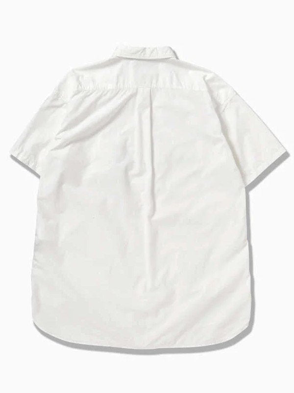 Women's CORDURA typewriter short sleeve over shirt #White [5742183059] ｜andwander
