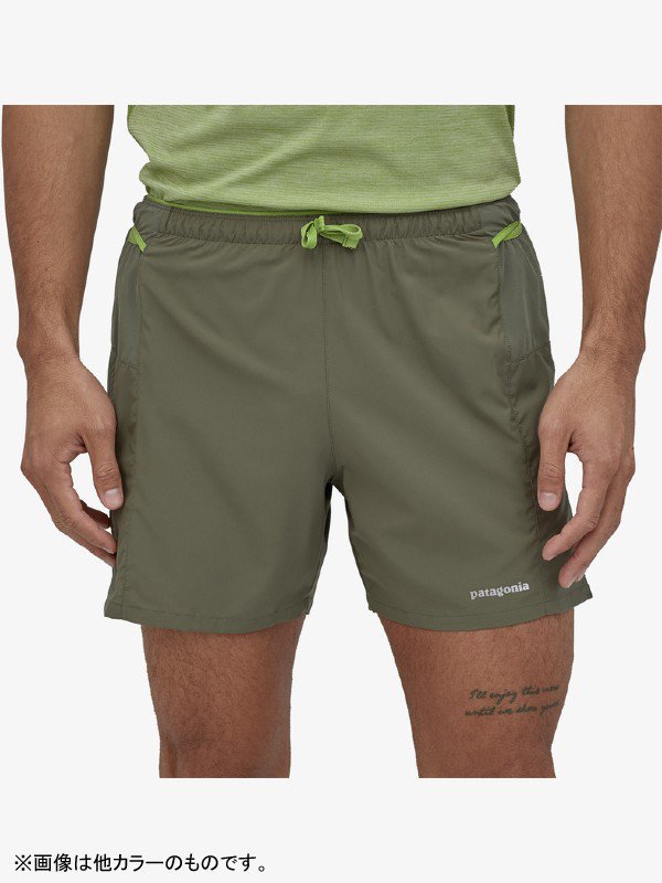Men's Strider Pro Shorts 5in #BLK [24633]｜patagonia