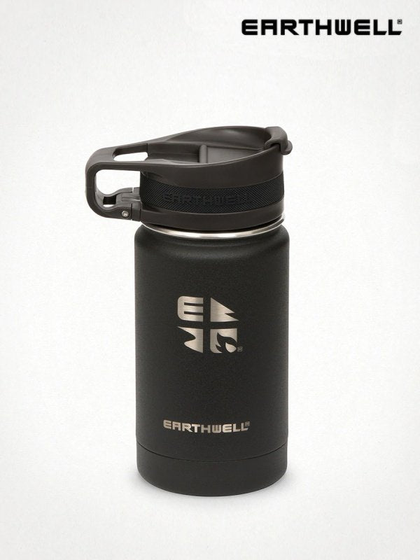 12oz Roaster Loop Bottle #Volcanic Black [VJ12-R10L10]｜EARTHWELL【Outlet_30】