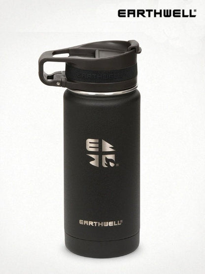 16oz Roaster Loop Bottle #Volcanic Black [VJ16-R10L10] | EARTHWELL