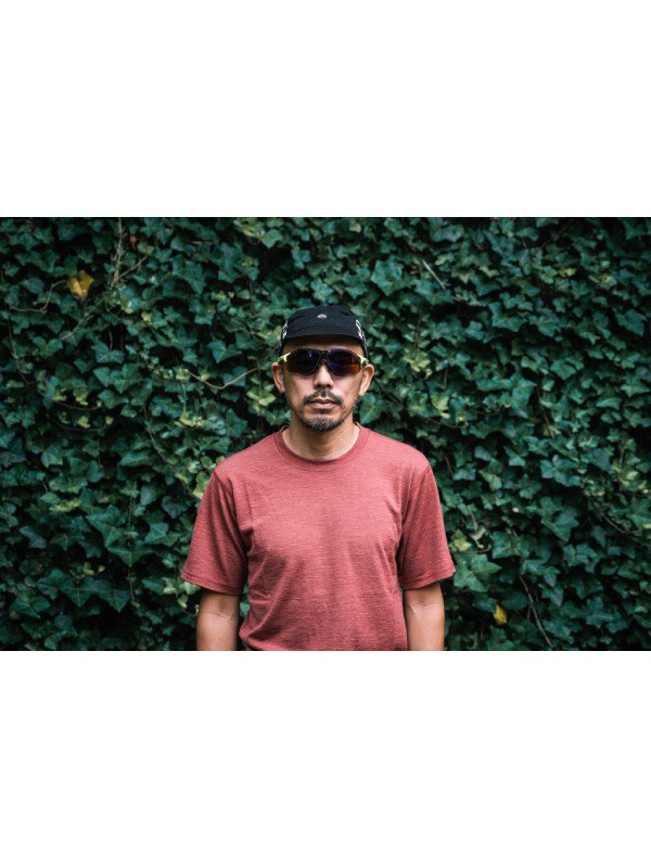 Men's Alpine Extra-Fine Merino Wool Tee #Rust [81-6000-219]｜POINT6