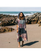 NOMADIX CHANGING PONCHO M/L #Palms Night [1700050081212]｜NOMADIX