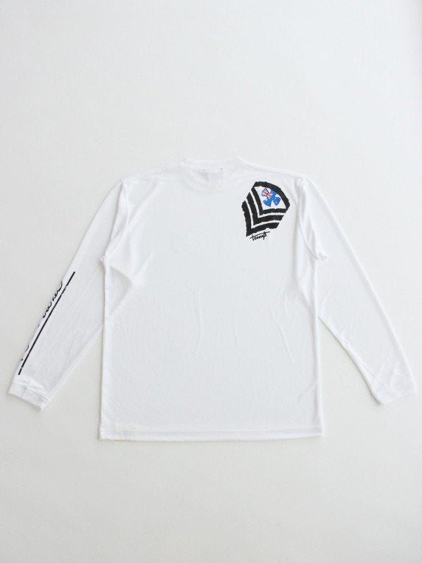 TRUMP WETSUITS｜SUP L/S TEE #ホワイト