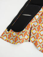 LIFE VEST #オレンジ×ブラック/レッド×柄｜TRUMP WETSUITS