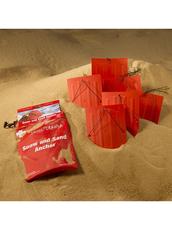 PIRANHA｜Snow & Sand Anchor #Red [180601]