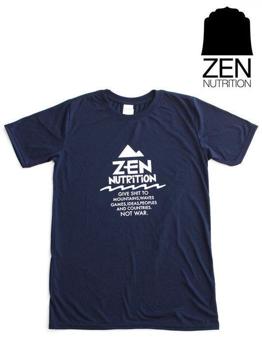 ZEN＆HANAI LOW PRICE EDITION T-shirt #Navy｜ZEN NUTRITION