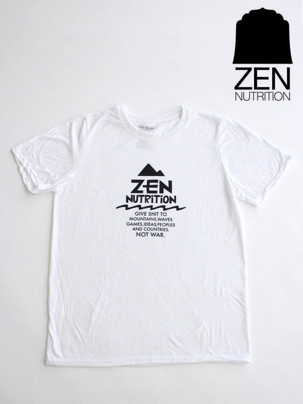 ZEN＆HANAI LOW PRICE EDITION T-シャツ #White｜ZEN NUTRITION