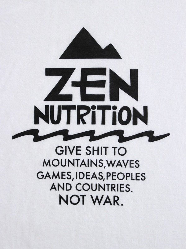 ZEN＆HANAI LOW PRICE EDITION T-シャツ #White｜ZEN NUTRITION