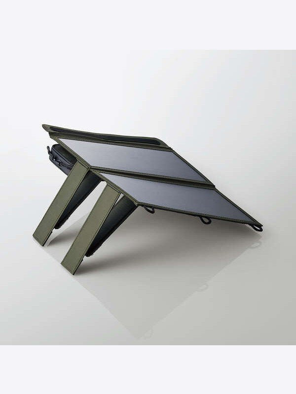 ソーラーチャージャー SOLAR-1 2パネル 14W #Olive [NEST-S0120V]｜NESTOUT