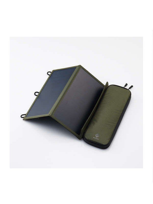 Solar Charger SOLAR-1 4 Panel 28W #Olive [NEST-S0140V] | NESTOUT