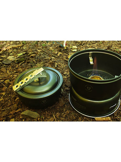 Black lid for Storm Cooker L [TR-641253] | trangia