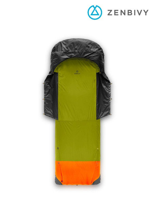 Light Sheet Synthetic #Green/Black/Orange [ZN-SSG] | Zenbivy