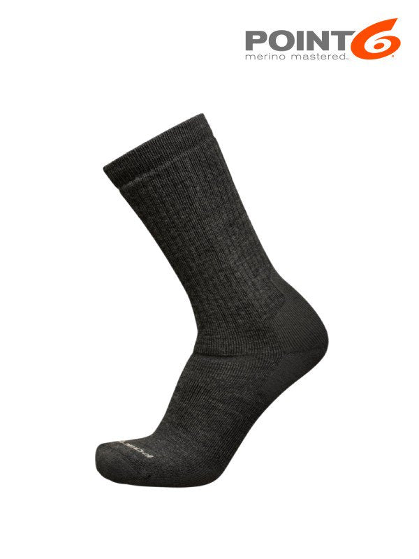 Classic Casual Medium Crew #Grey [11-2630-200]｜POINT6