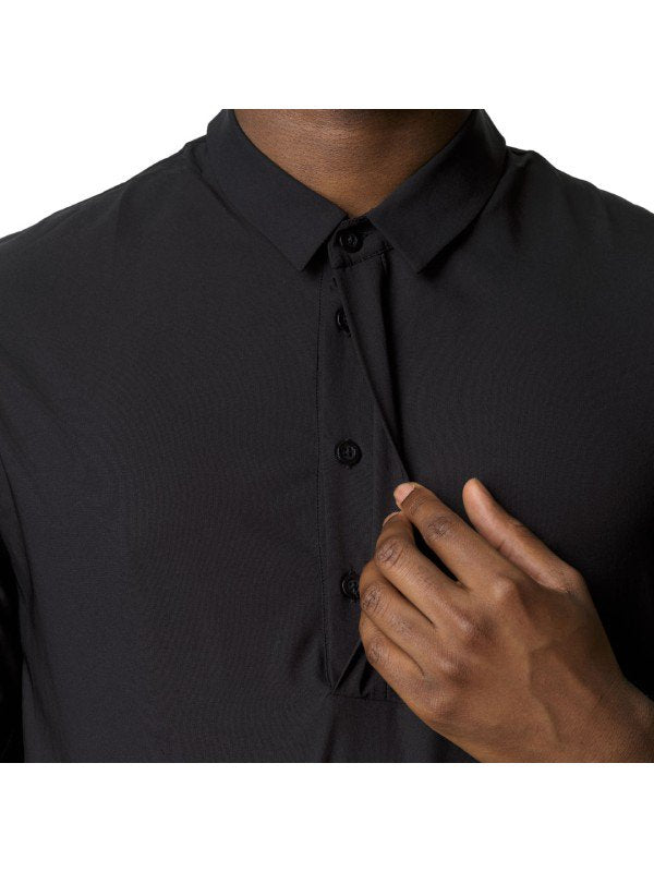 Men's Cosmo Shirt #True Black [238724]｜HOUDINI