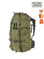 TERRAFRAME 3-ZIP 50 #Loden [19761350]｜MYSTERY RANCH