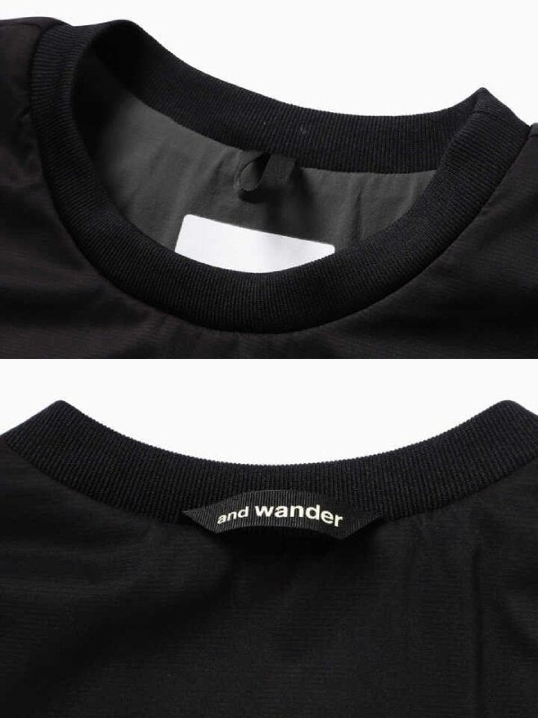 Women's alpha AIR T #Black [5742234314] ｜andwander【Outlet_50】