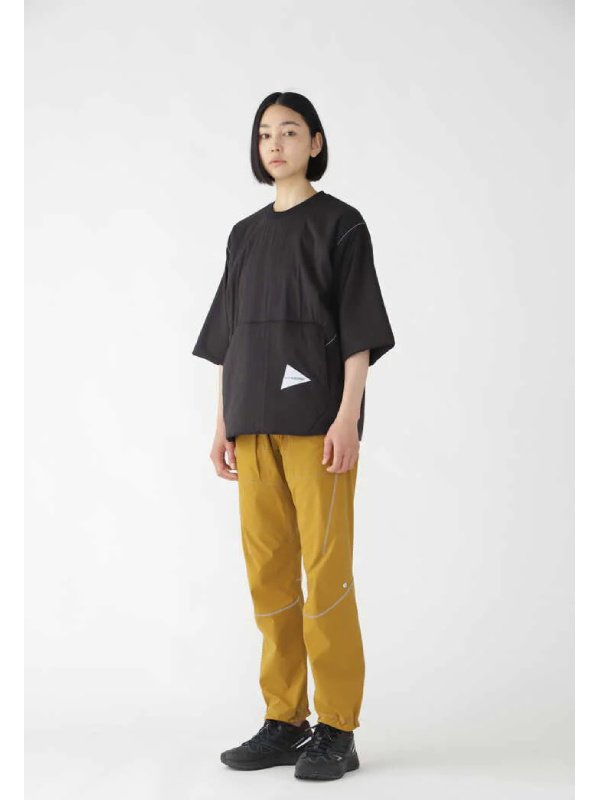 Women's alpha AIR T #Black [5742234314] ｜andwander【Outlet_50】