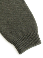 shetland wool sweater #Khaki [5742284362] ｜andwander