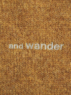 Women's shetland wool sweater #Camel [5742284362] ｜andwander