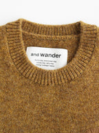 shetland wool sweater #Camel [5742284362] ｜andwander