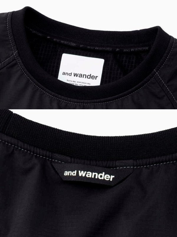 女士防撕裂保暖套头衫 #黑色 [5742284367]｜andwander