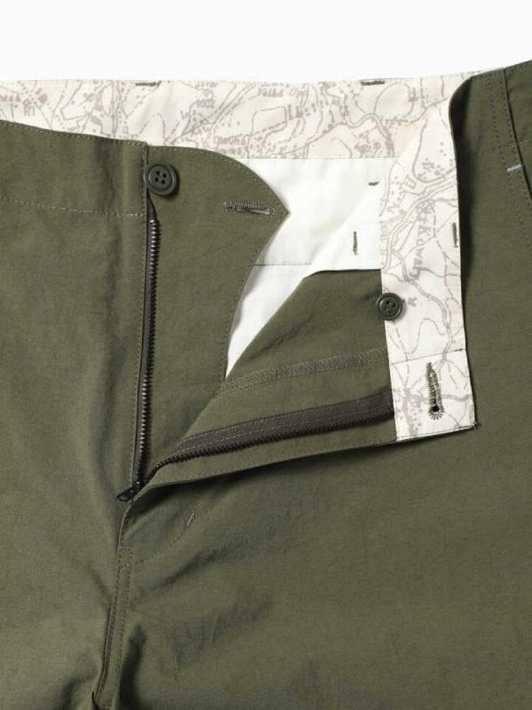 nylon chino pants #Khaki [5742282388] ｜andwander【Outlet_40】