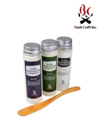 ナイフシャープニングコンパウンド 黒緑白セット (ヘラ付き)｜BushCraft Inc.