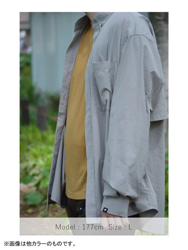 MERINO LONGSLEEVE T-SHIRTS #Black [PS222022]｜PAPERSKY WEAR