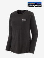 Women's Long Sleeved Capilene Cool Merino Graphic Shirt #HEBK [44600]｜patagonia
