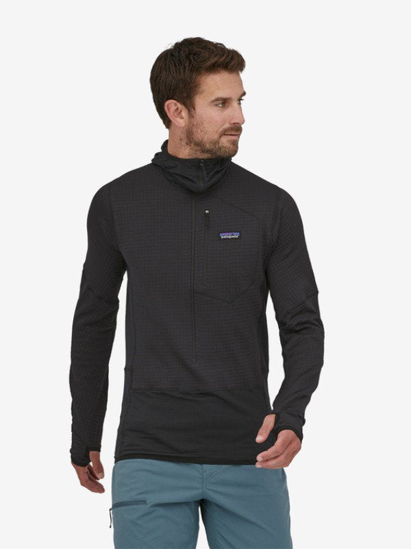 Men's R1 Pullover Hoody #BLK [40069]｜patagonia