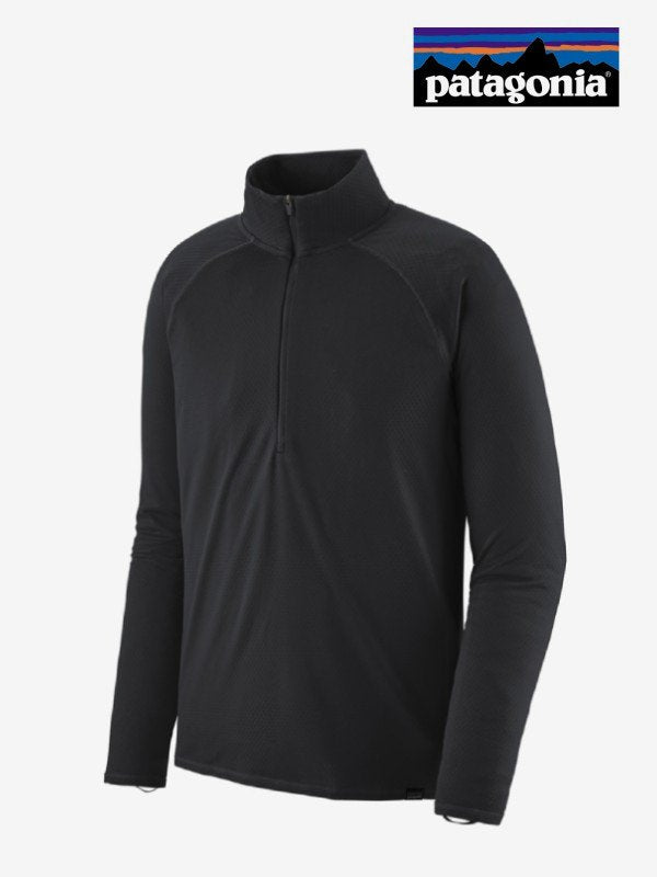 Men's Capilene Midweight Zip Neck #BLK [44447]｜patagonia