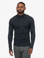 Men's Capilene Midweight Zip Neck #BLK [44447]｜patagonia