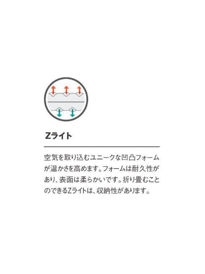 Ｚライトソル R #シルバー/レモン [30670]｜THERMAREST