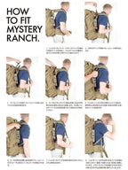 TERRAFRAME 3-ZIP 50 #Black [19761350001005]｜MYSTERY RANCH