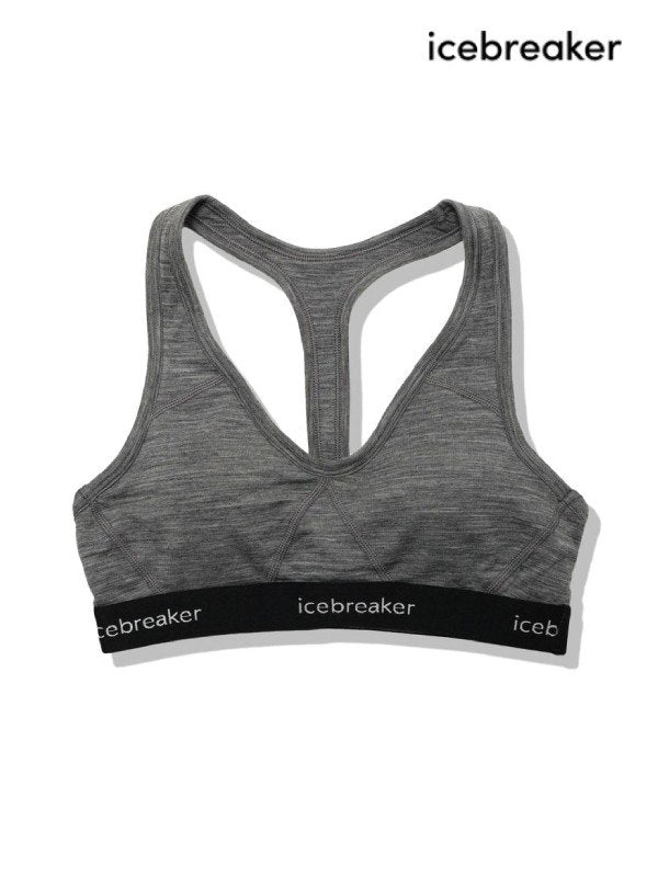 Women's SPRITE RACERBACK BRA #GR [IUW52201]｜icebreaker