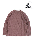 Men's ALL ELEVATION L/S SHIRTS #Basalt｜STATIC