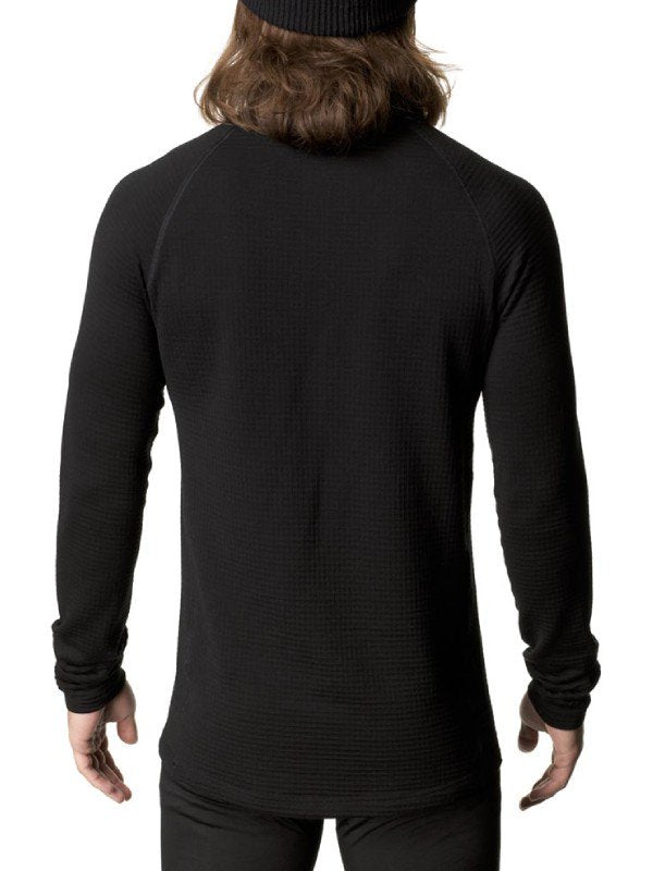 Men's Desoli Thermal Half Zip #True Black [840033]｜HOUDINI