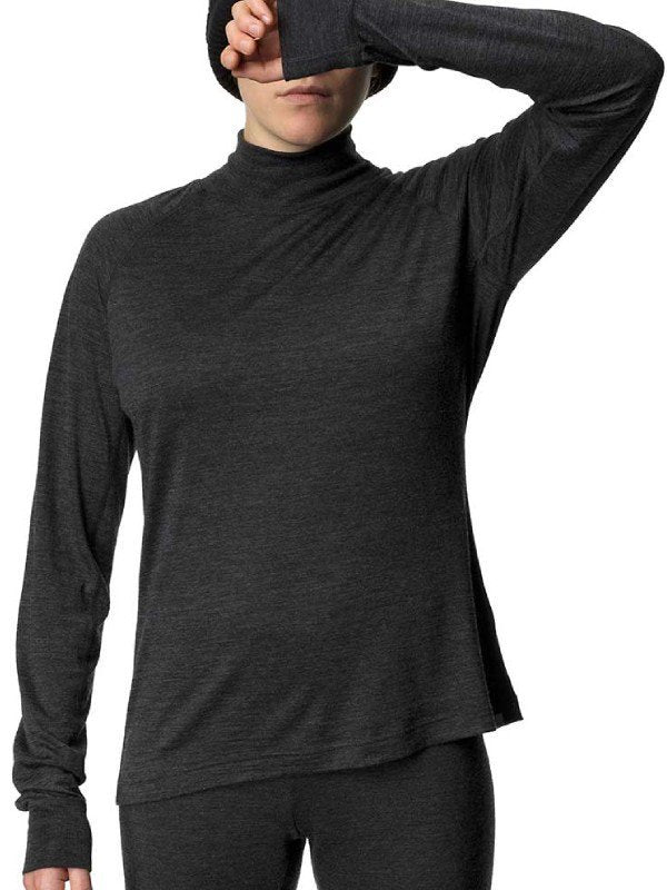 Women's Activist Turtleneck #True Black [130054]｜HOUDINI