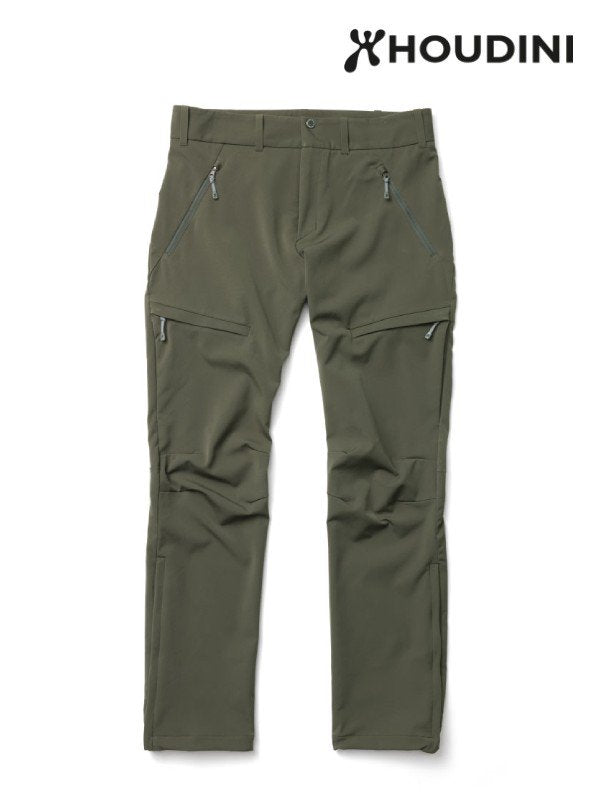 Men's Motion Top Pants #Baremark Green [290844]｜HOUDINI【Outlet_50】