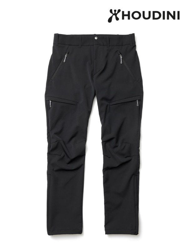 Men's Motion Top Pants #True Black [290844]｜HOUDINI