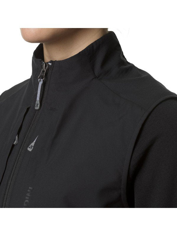 Women's Pace Hybrid Vest #True Black [840008]｜HOUDINI