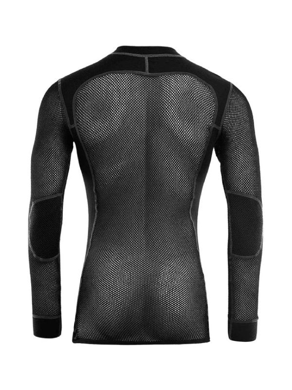 WOOLNET CREW NECK #Jet Black [101630]｜ACLIMA