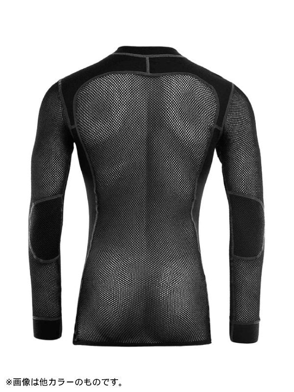 WOOLNET CREW NECK #Olive Night [101630]｜ACLIMA