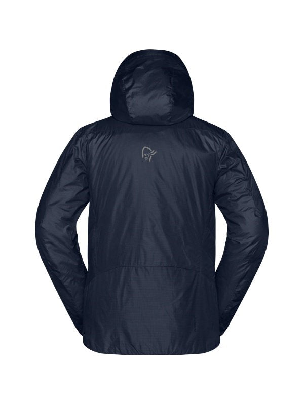 trollveggen Primaloft100 Zip Hood #Indigo Night [1620-19]｜Norrona