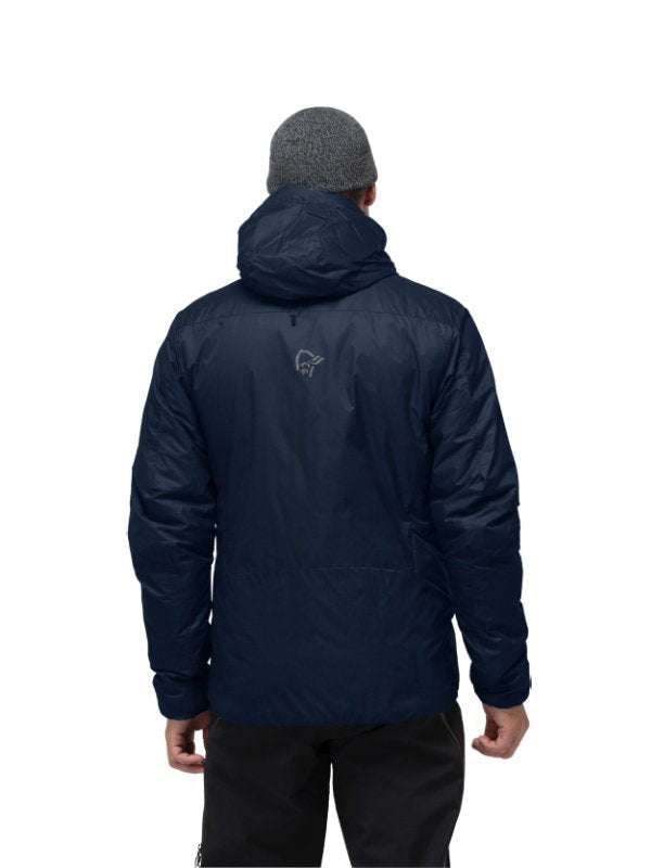 trollveggen Primaloft100 Zip Hood #Indigo Night [1620-19]｜Norrona