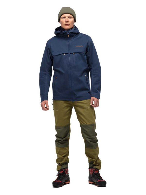 svalbard cotton Jacket #Indigo Night [2401-19]｜Norrona