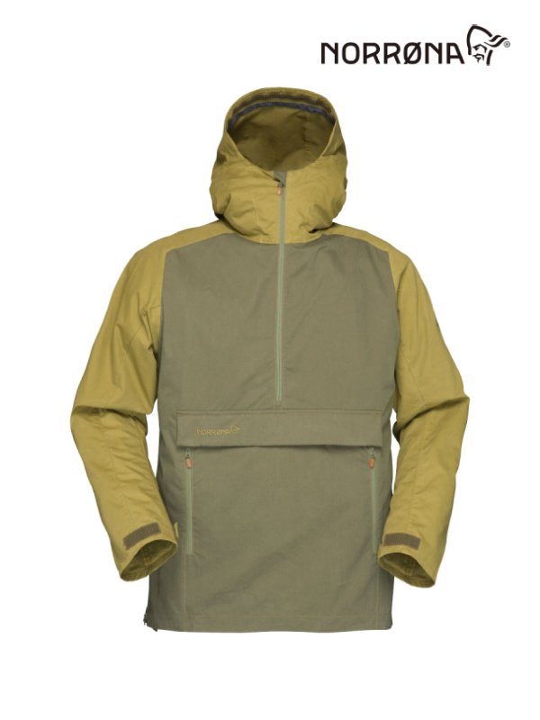 svalbard cotton Anorak #Olive Drab [2463-19]｜Norrona