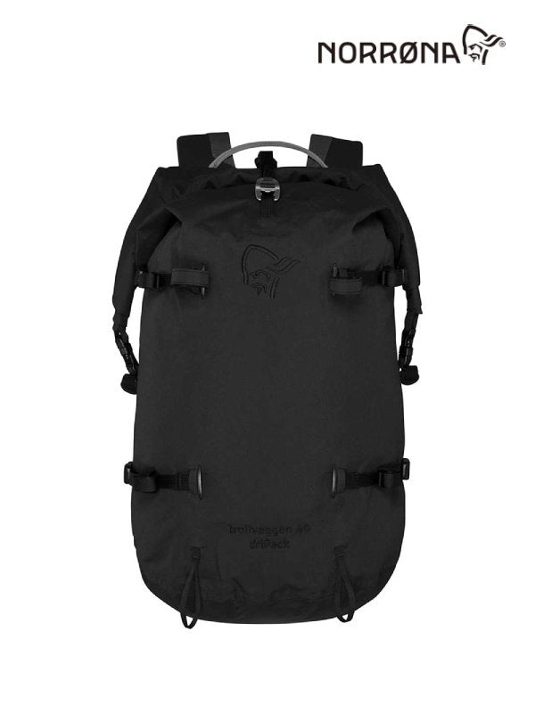 trollveggen 40L dri Pack #Caviar [1633-19]｜Norrona