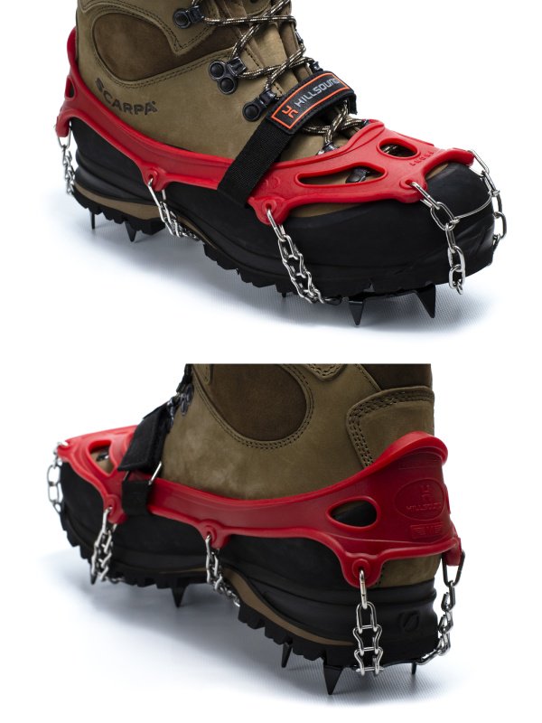 トレイルクランポン #レッド [TC]｜HILLSOUND