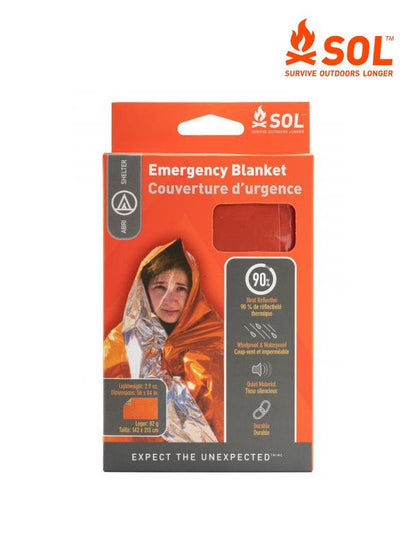 Emergency blanket for 1 person [12132] | SOL